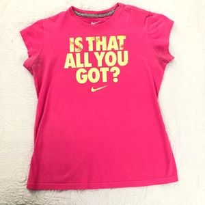 Pink Nike Shirt